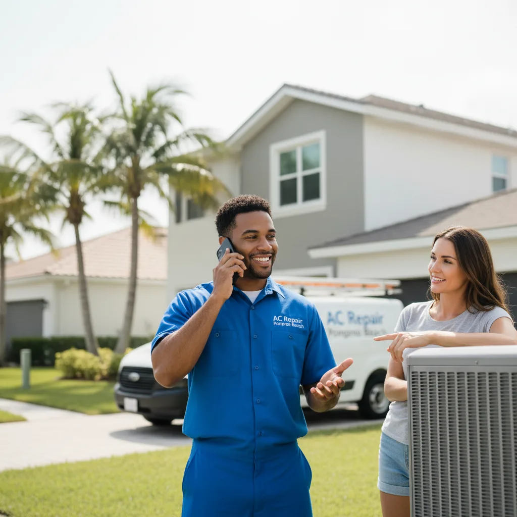 AC Repair Pompano Beach customer support in Hennessey
